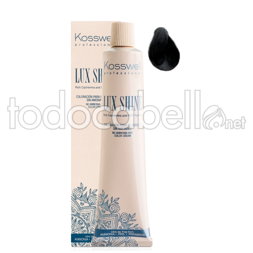 Tint Kosswell Lux brillare ammoniaca 1 60ml nero