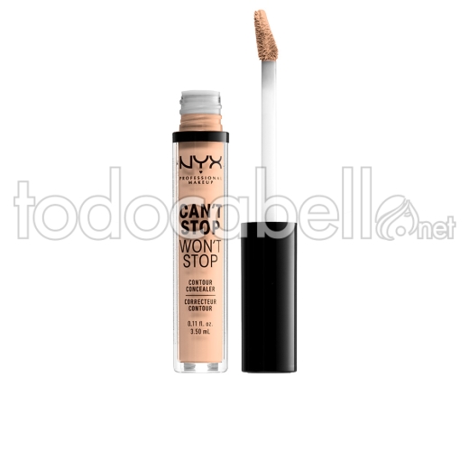 Nyx Can't Stop Won't Stop Contour Concealer ref vanilla 3,5ml