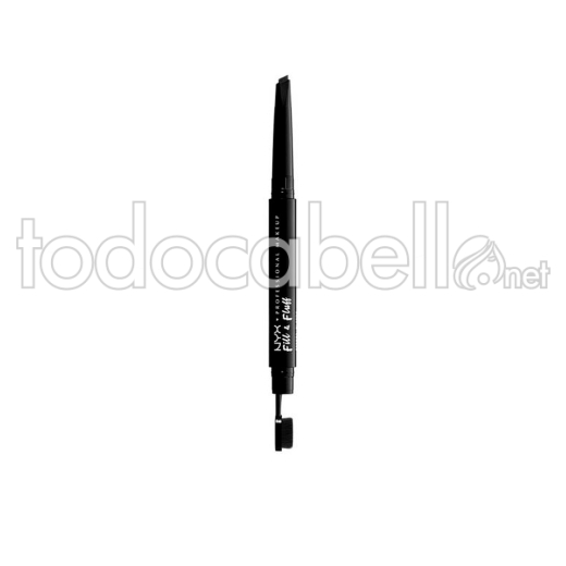 Nyx Fill & Fluff Eyebrow Pomade Pencil ref black 15 Gr