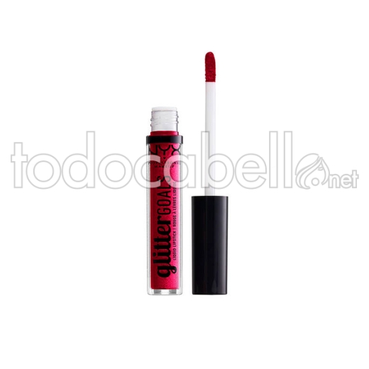 Nyx Glitter Goals Liquid Lipstick ref reflector