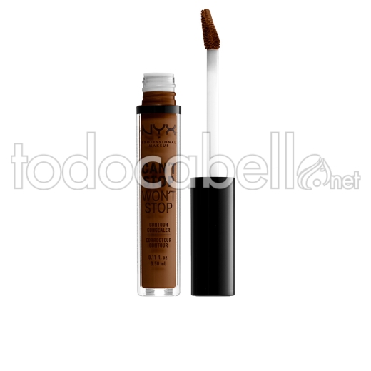 Nyx Can't Stop Won't Stop Contour Concealer ref walnut 3,5 Ml