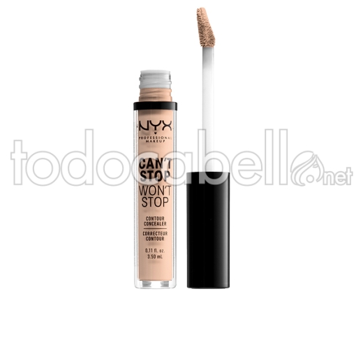 Nyx Can't Stop Won't Stop Contour Concealer ref alabaster 3,5 Ml