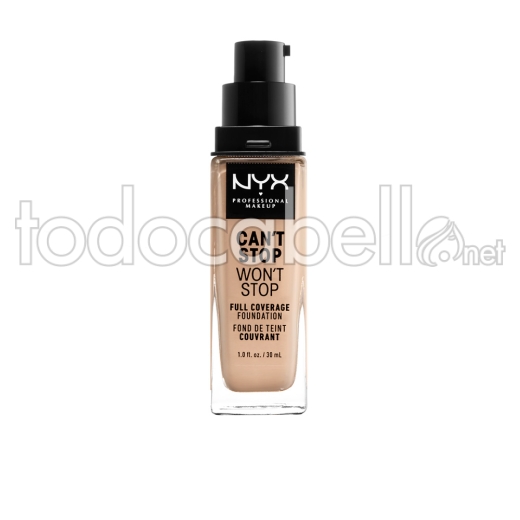 Nyx Can't Stop Won't Stop Full Coverage Foundation ref vanilla