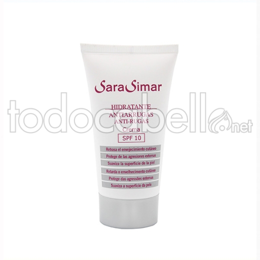 Sara Simar Moisturizing Anti-Wrinkle Cream Spf10 50ml