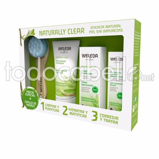 Weleda Naturally Clear Gel Limpidor Purificante Lote 3 Pz