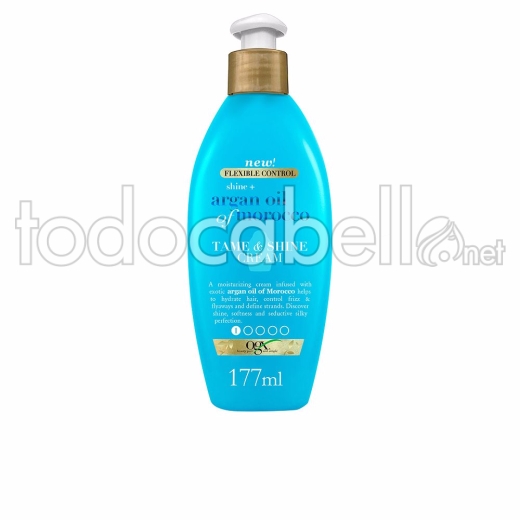 Ogx Tame &  Shine Styling Hair Cream Argan Oil 177ml