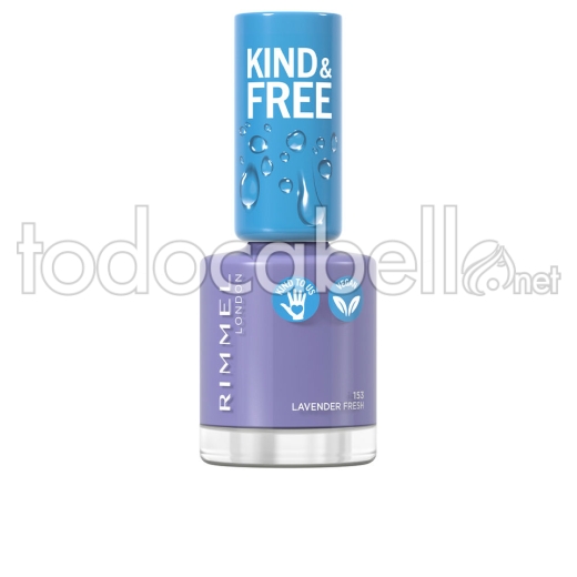 Rimmel London Kind & Free Nail Polish ref 153-lavender Light 8 Ml