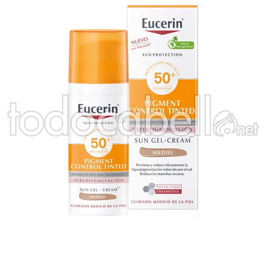 Eucerin Sun Protection Pigment Control Spf50+ Tinted ref medium 50ml