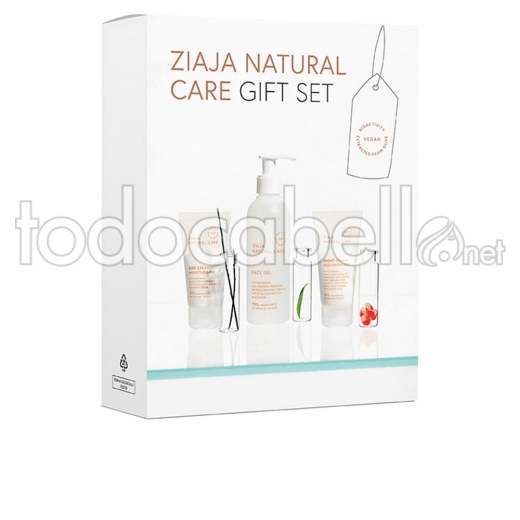 Ziaja Natural Care GIFT SET 3 Pz GEL FACIAL 190ml + Crema de día 50ml + Crema de noche 50ml