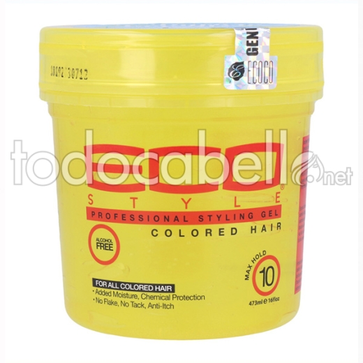 Eco Styler Styling Gel Color Yellow 473ml