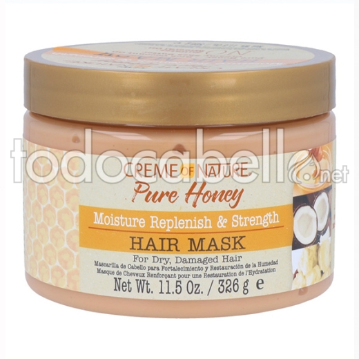 Creme Of Nature Pure Honey Moisturizing RS Hair maschera crespo 326g