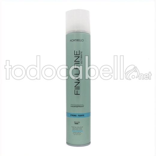 Montibello Finalfine Hairspray Strong - Fuerte 500 Ml