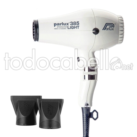 Parlux asciugacapelli PowerLight 385 Colore Bianco