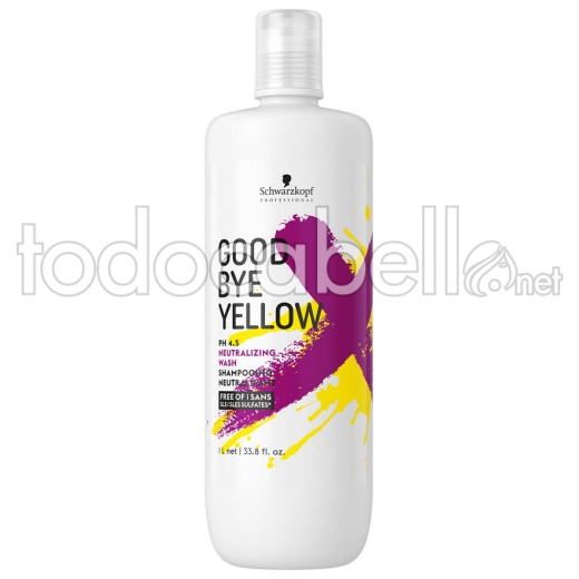 Schwarzkopf Good Bye Yellow Shampoo neutralizzante 1L