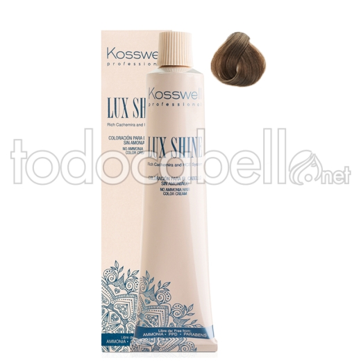 Tint Kosswell Lux brillare ammoniaca 6.31 Capelli chiari Ash oro 60ml