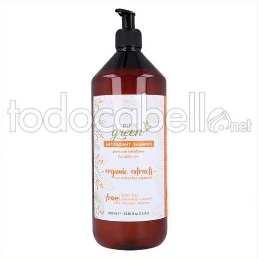 Shampoo antiossidante organico verde puro 1000ml