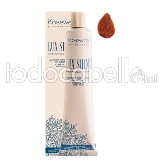 Tint Kosswell Lux brillare ammoniaca 7,44 intenso cobrizo 60ml