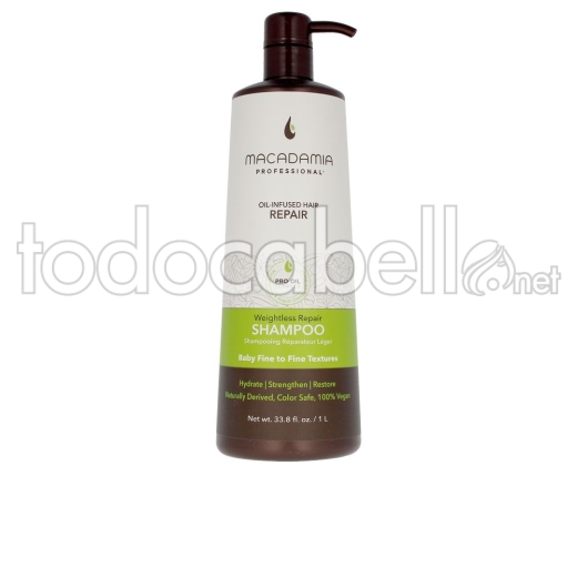 Macadamia Weightless Moisture Shampoo 1000 Ml
