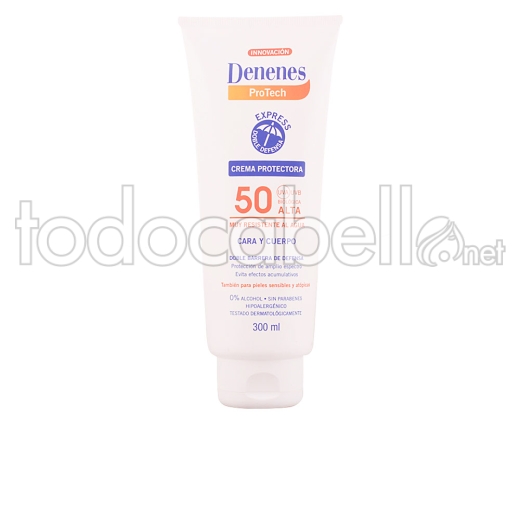 Denenes Sol Protech Face and Body Cream Spf50 300ml