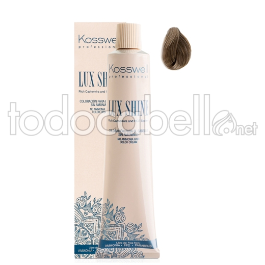 Tint Kosswell Lux brillare 60ml ammoniaca 8.1 Luce Biondo Cenere