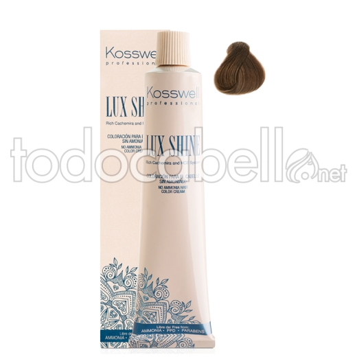 Tint Kosswell Lux brillare ammoniaca 8.14 Cancella Nocciola 60ml