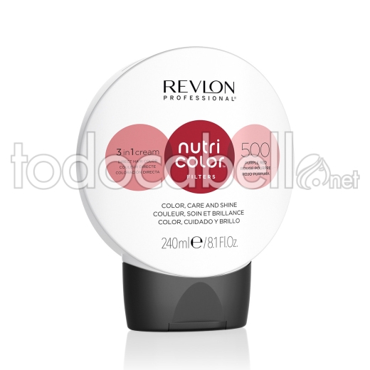 Revlon Nutri Color Filters 500 Rosso porpora 240ml
