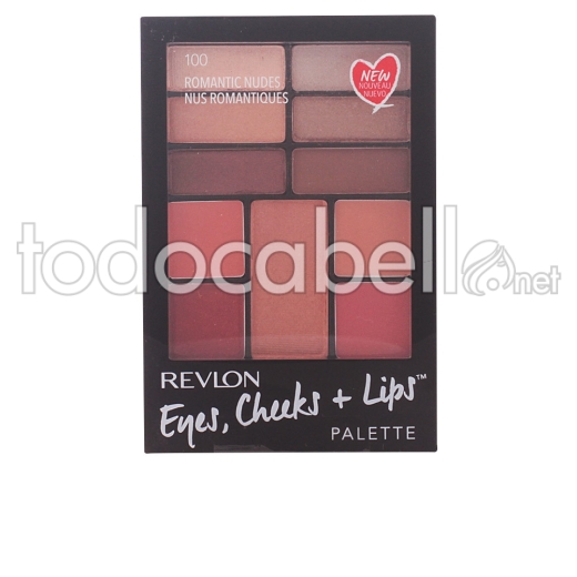 Revlon Palette Eyes, Cheeks + Lips ref 100-romantic Nudes