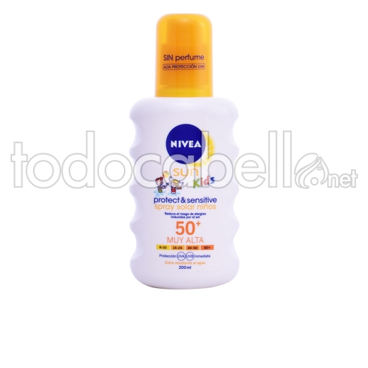 Sun Niños Protect&sensitive Spray Spf50+ 200 Ml