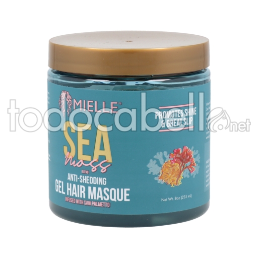 Mielle Sea Moss Anti Shedding Gel Hair Mascarilla 235 Ml