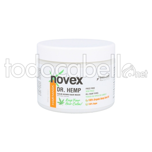 Novex Dr Hemp Calm Down Mascarilla 500g (100% Orgánico/frizz)