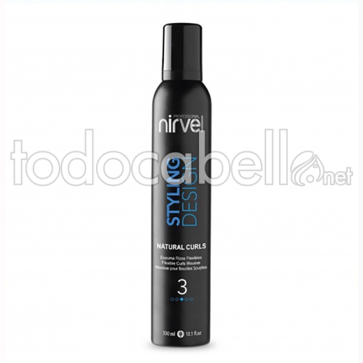 Nirvel Styling Design Natural Curls Foam (3) 300ml