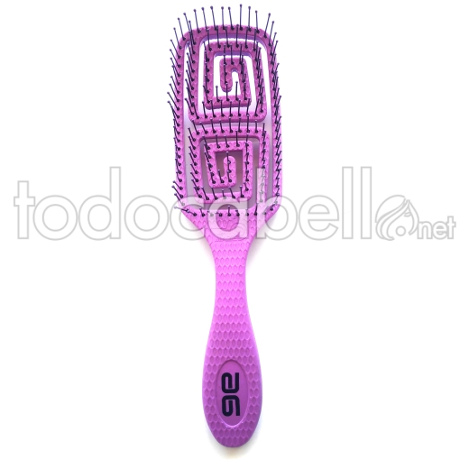Asuer Cepillo Eco Hair Brush Paleta Pequeño Morado ref: 32533