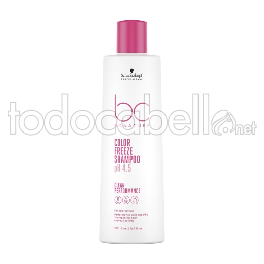 Schwarzkopf Vegan Care BC Colour Freeze pH 4.5 Shampoo per capelli colorati 500ml