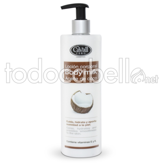 Cavall Verd Body Milk Coconut Oil 500ml