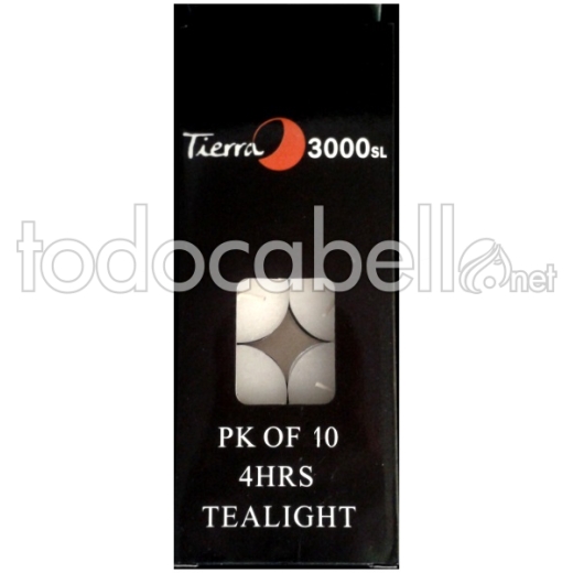 Box di 10 candele Tealights