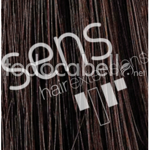 Estensioni dei capelli 100% naturale Reny umana 90x50cm Smooth cucito nº3