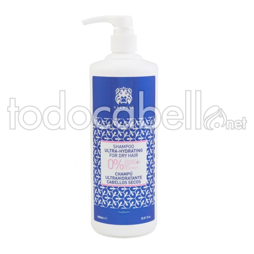 Shampoo ultra-idratante Valquer Capelli secchi 0% 1000ml