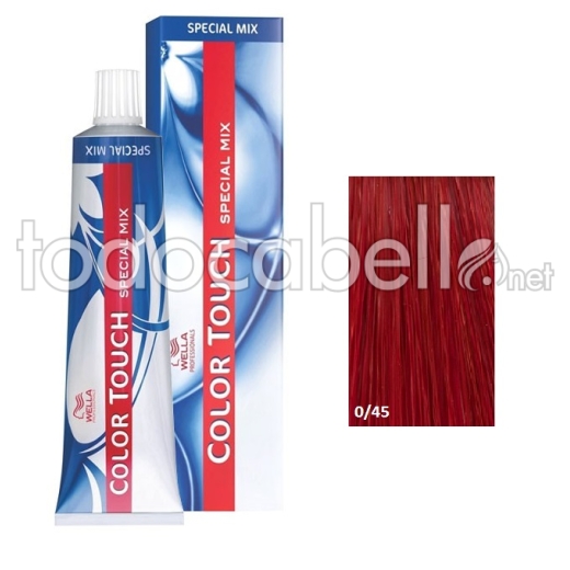 Wella Color Touch Tinta SPECIAL MIX 0/45 rosso fuoco 60ml