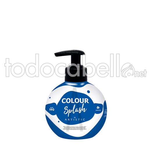 Artistic hair Color Splash 190 Mascarilla color Azul 250ml