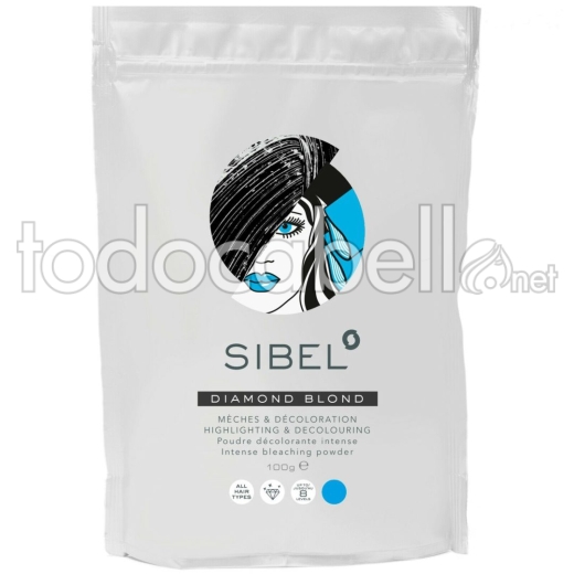 Sibel Diamond Blond Bleaching Powder 100g.