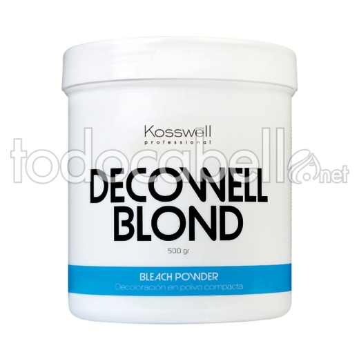 Scolorimento Kosswell polvere compatta 500 g Decowell biondi