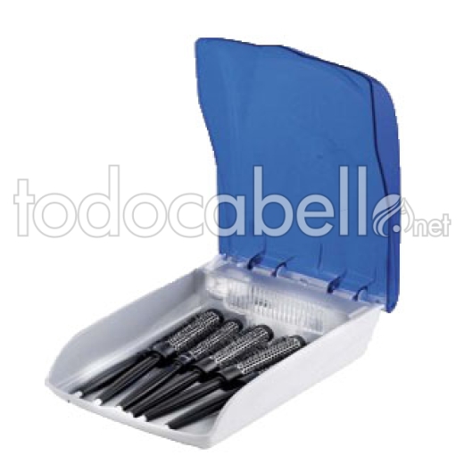 Barber and hairdressing utensils sterilizer GX4 Blue