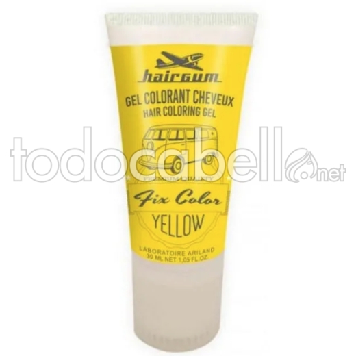 Hairgum Fissare Yellow colore gel per capelli 30ml