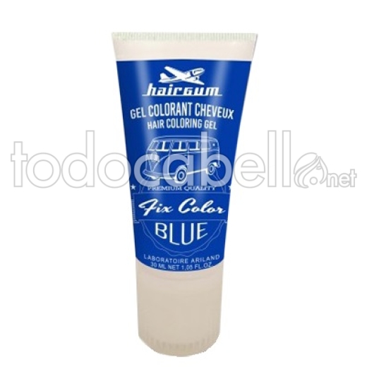 Hairgum Fissare blu colore gel per capelli 30ml