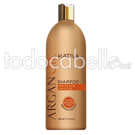 Kativa Olio di Argan Shampoo 500ml senza sale