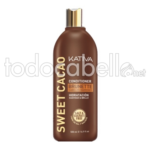 Kativa Sweet Cacao Brown Hair Conditioner 500ml