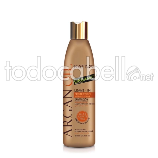 Kativa Argan Oil Leave-in Crema styling per capelli 250ml