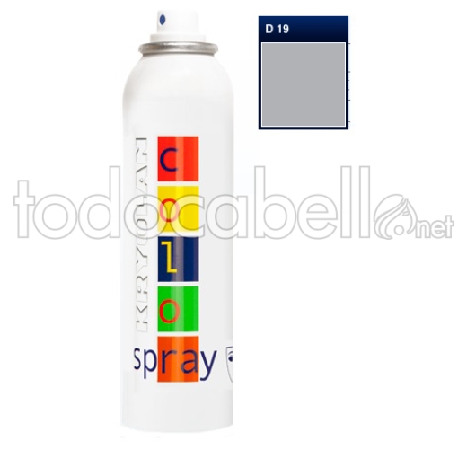 Kryolan colore a spray 150ml D19 Grey 150ml Fantasy