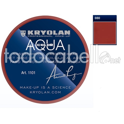 080 Aquacolor Kryolan trucco 8ml dell'acqua e del corpo ref: 1101