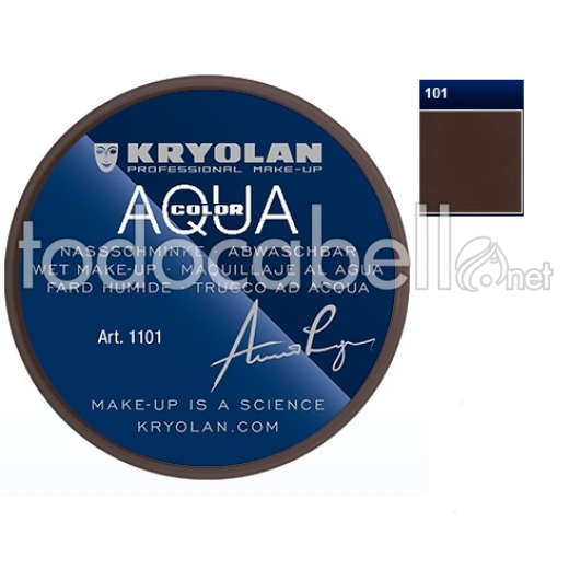 Trucco Kryolan 8ml 101 Aquacolor dell'acqua e del corpo ref: 1101